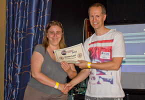 Second place, Janine Timson