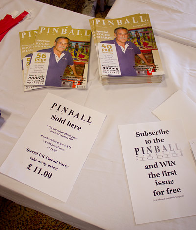 The preview magazine (right) and the full product (left)