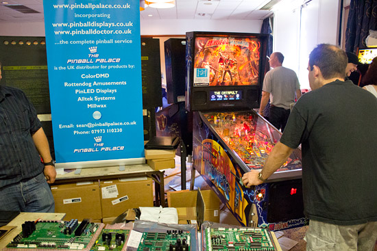 Pinball Palace's stand