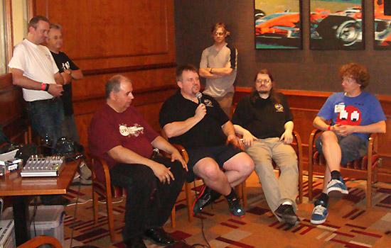 Members of the Heighway Pinball Team