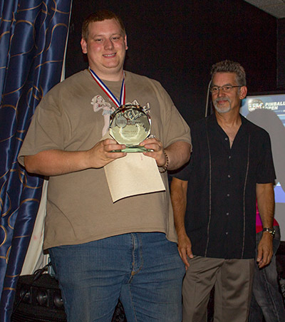 Third place, Matt Vince
