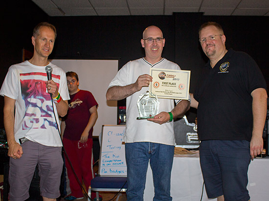 Winner of the Scottish Region, Philip Fryars