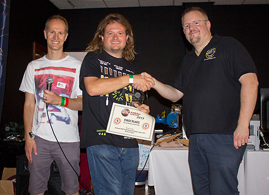 Winner of the Northern Region, Andy Foster