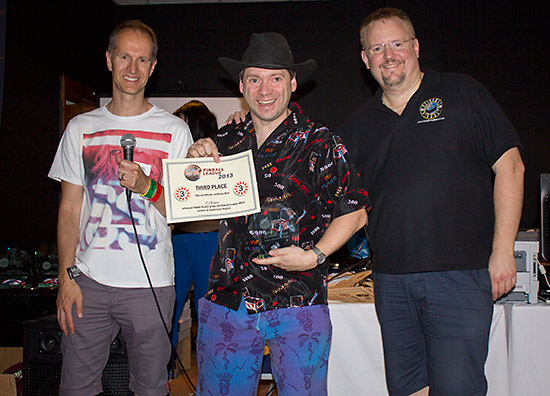 Third place, CJ Brown
