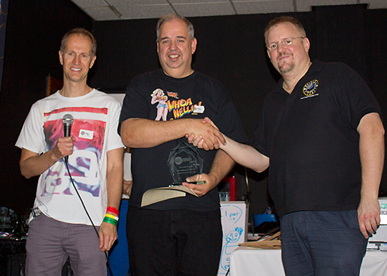 Second place, Martin Ayub