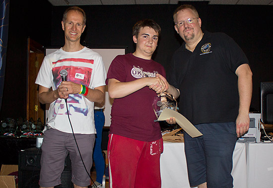 Winner of the London & South East Region, Martyn Raison
