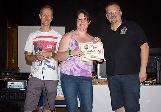 Third place, Sal Langley