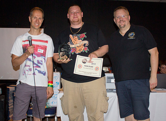 Equal second place, Matt Vince