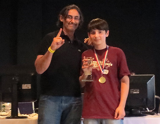 First place, Tim Raison