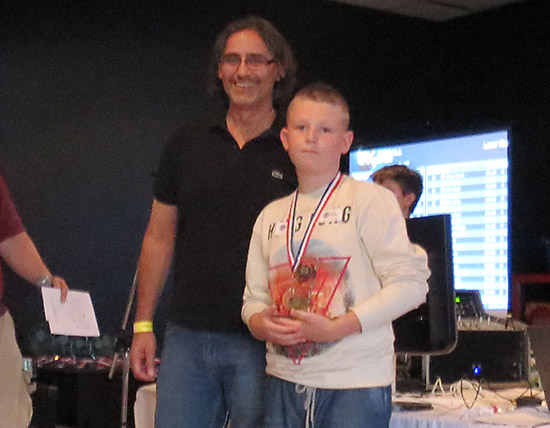 Third place, Lewis Fryars 