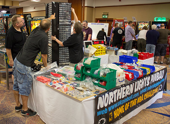 The Pinball Mania stand