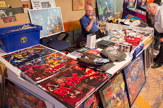 Gary Flower's stand