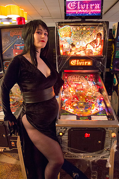 Elvira's feeling Scared Stiff