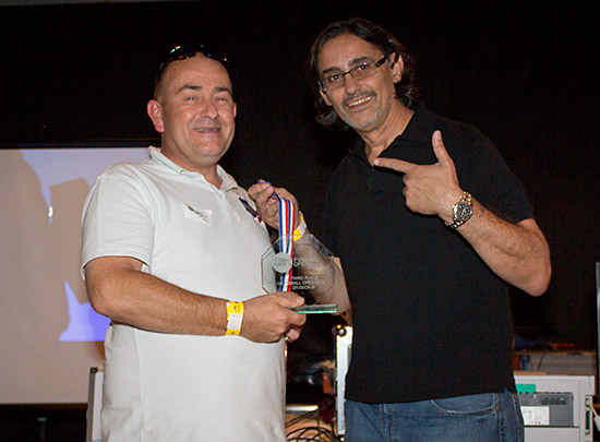 Third place, Neil Fellender
