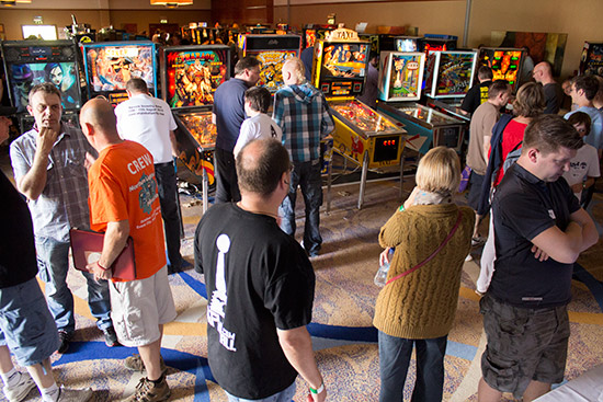 The UK Pinball Classic machines