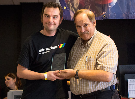 The winner of the Best 1999 and Earlier winner, Jim Askey