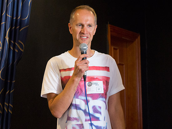 UK Pinball League Co-ordinator, Greg Mott