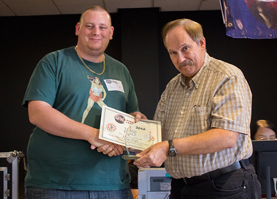 Third place, Matt Vince