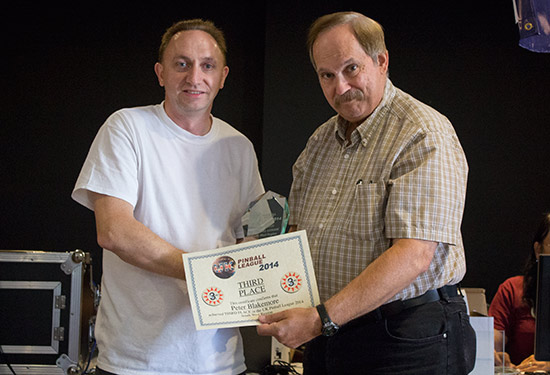 Third place, Peter Blakemore