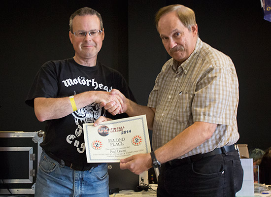 Second place, Paul Owen