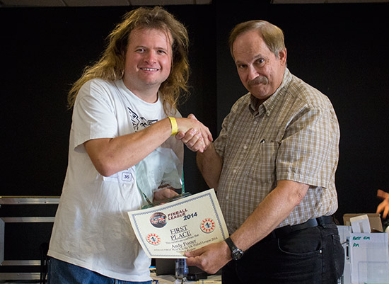 Winner of the Northern region's A-Division, Andrew Foster