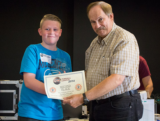 Second place, Lewis Fryars