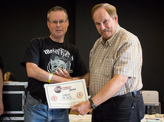 Winner of the B-Division, Paul Owen