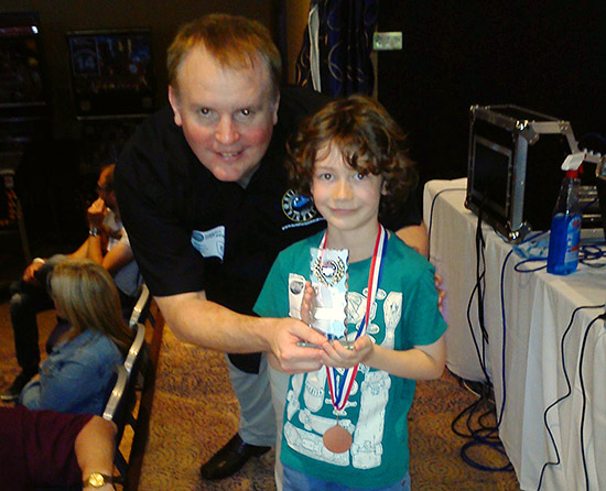 Third place, Max Bentley