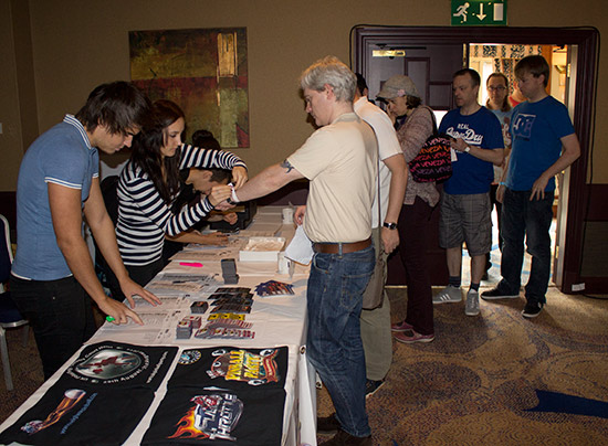 The doors open on Saturday morning