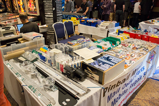 The Pinball Mania stand
