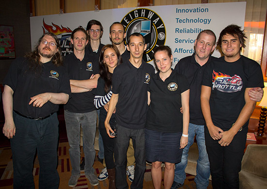 The Heighway Pinball team