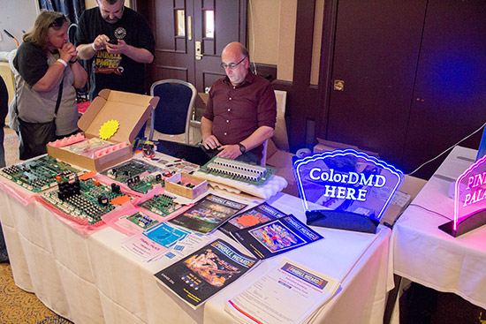 The Pinball Palace stand