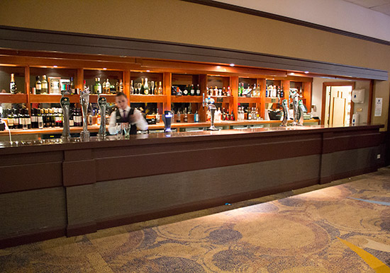 There was another bar inside the show hall