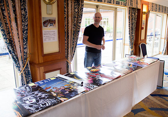 The Pinball Magazine stand