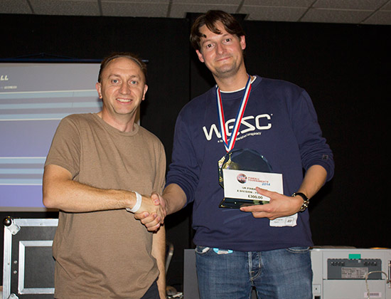 UK Pinball Open 2014 winner, Paul Jongma