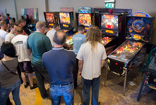 The UK Pinball League's final