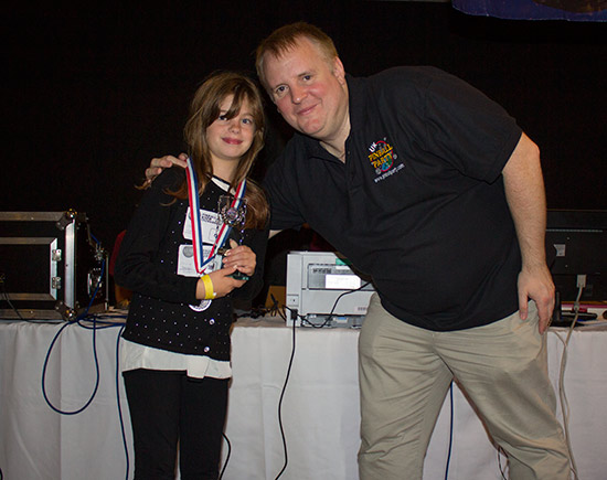 Second place, Olivia Hibbert