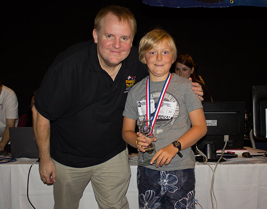 First place in the Junior Division, Dan Wallace