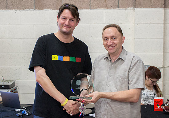 Second place, Paul Jongma