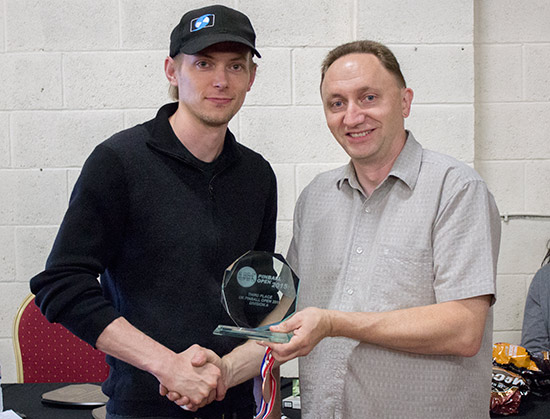 Third place, Cayle George