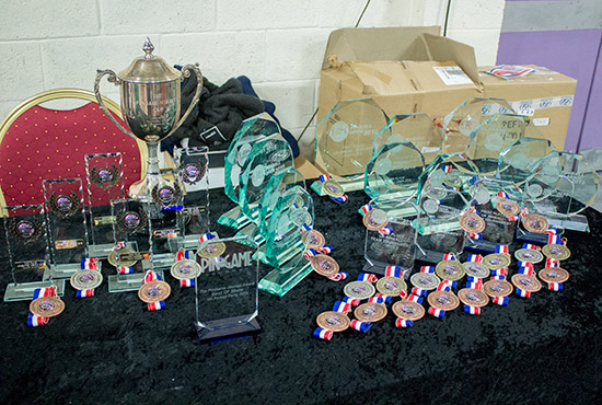 Trophies, medals and cash prizes were at stake
