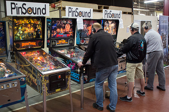 Four machines featured the PinSound replacement sound board