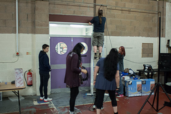 Setting up the power in the tournaments area