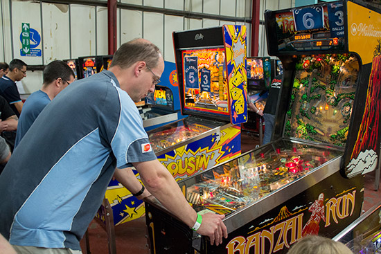 Qualifying in the UK Pinball Classic