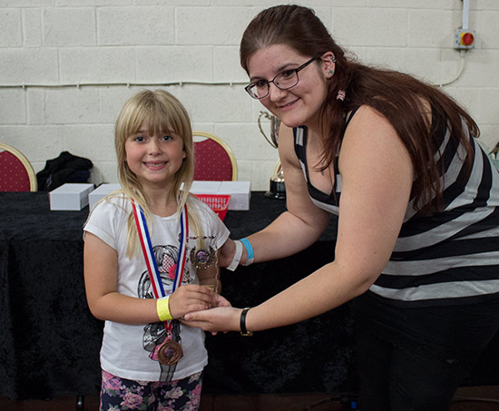 Third place, Phoebe Lewell