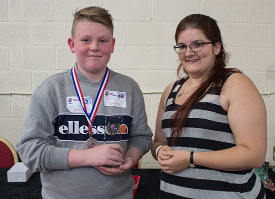Second place, Lewis Fryars