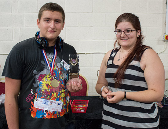 Winner of Saturday's Youth Division, Adam Bona