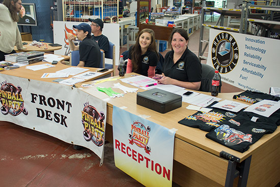 The team at the front desk
