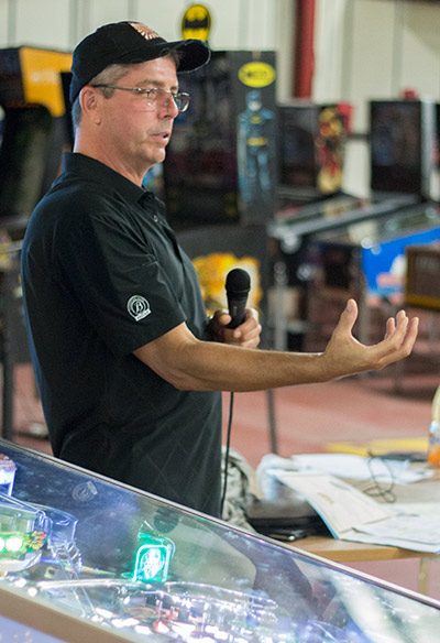 Joe describes the playfield features on The Wizard of Oz