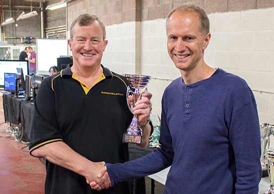 Winner of the B Division, Mike Kindler